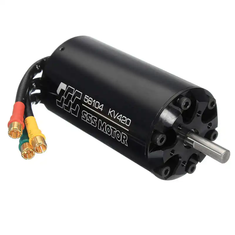 

SSS 56104/420KV 13000W Brushless Motor 6 Poles For RC Marine Boats Electric Surfboard