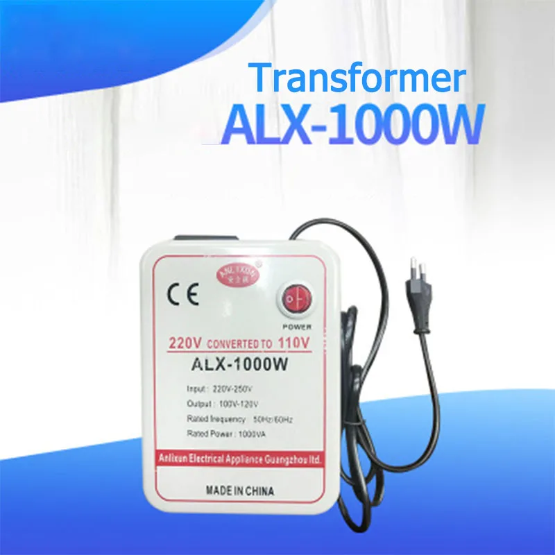 

1000W Voltage conversion transformer supply 220V turn to 110V voltage change conversion equipment