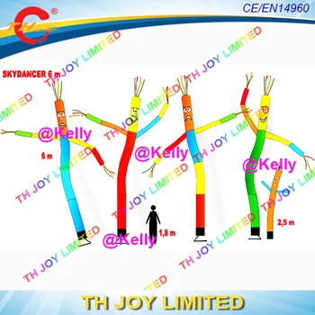 

Free door shipping 5mH inflatable sky dancer, cheap inflatable air dancer, ground open advertising inflatable sakydancer man