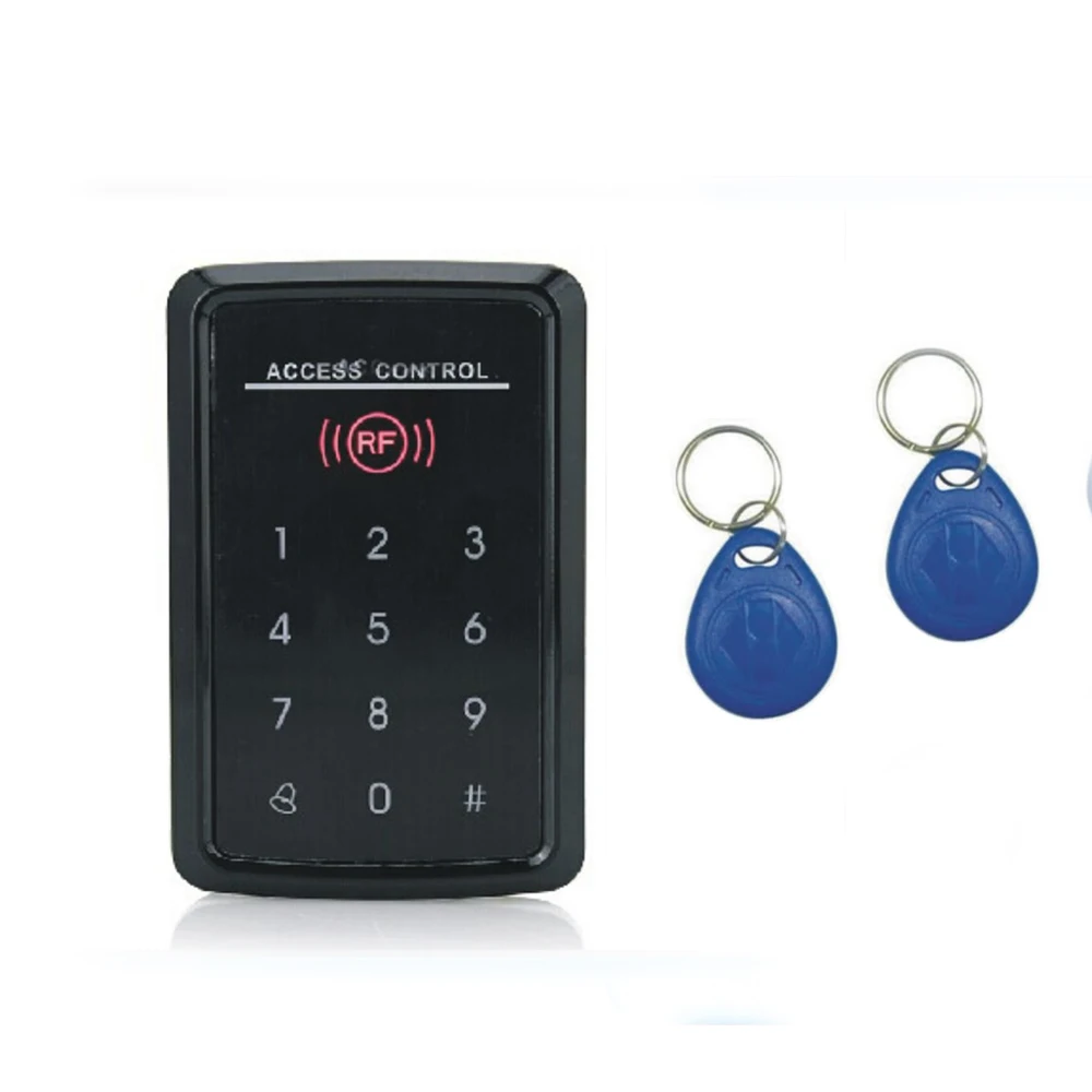 

ZC-M20 entrance guard host RFID 125 KHZ / 13.56 MHZ touch screen Can be an external WG6 card reader +10pcs card