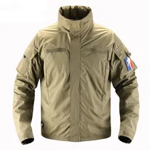 Водонепроницаемый Военная Униформа куртка Для мужчин мягкие Militar армейском спортивная одежда весна ветровка ветрозащитный Caming Походные куртки