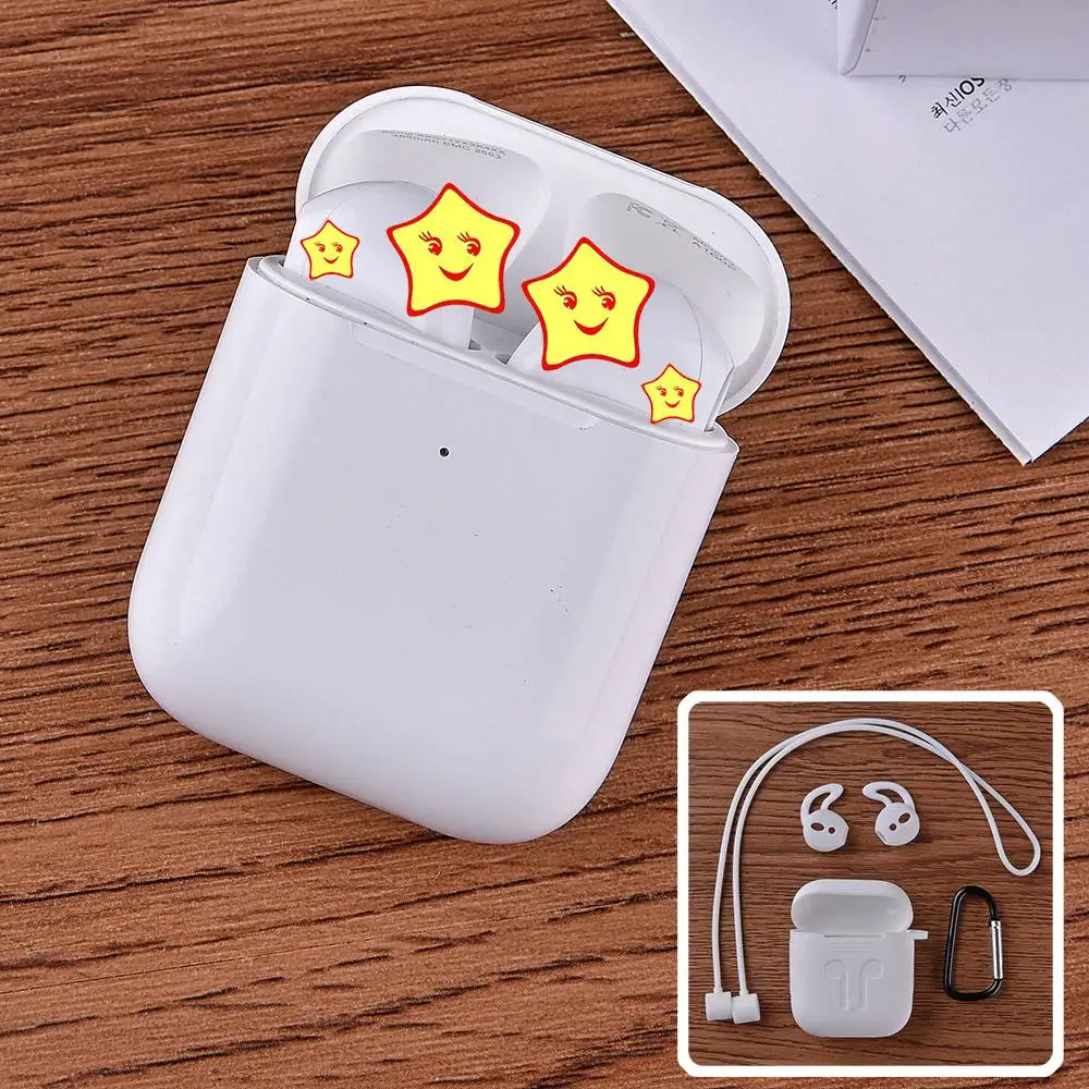 

Super Clone 1:1 Air 2 Generation Wireless Bluetooth Headphone Original Animation Pop-up Window Separate Use i200 TWS PK i100 TWS