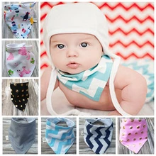 Детские нагрудники стиль Мода хлопок ручной характер один размер унисекс бандана нагрудники, Слюнявчики, одежда для детей самостоятельного кормления уход