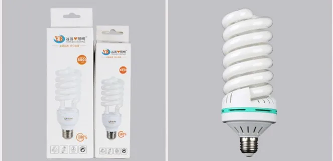 poupa energia, tubo espiral, AC170-240V, E27, E14, B22, 65W, 85W, 125W, atacado