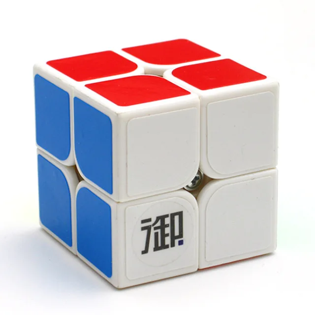 Новые поступления Yuehun Magic Cube 2x" Кунг-фу" Куб пазл игрушки для конкуренции вызов-красочный - Цвет: white in