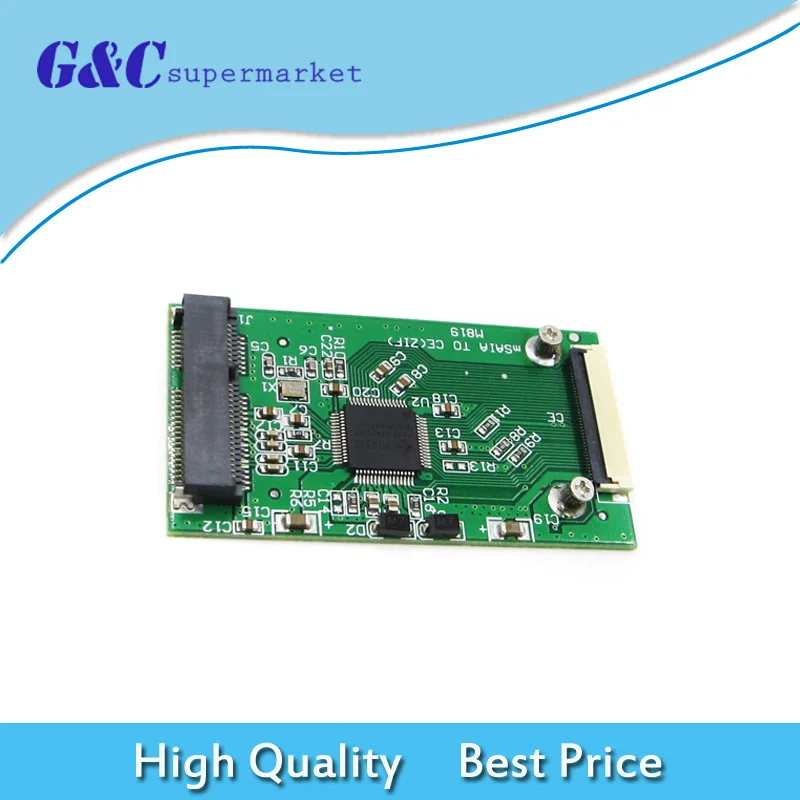 MSATA PCI E 1 8 &quot3 3 V SSD до 40 Pin ZIF CE кабель адаптер карта для Win98/SE|Интегральные схемы| |