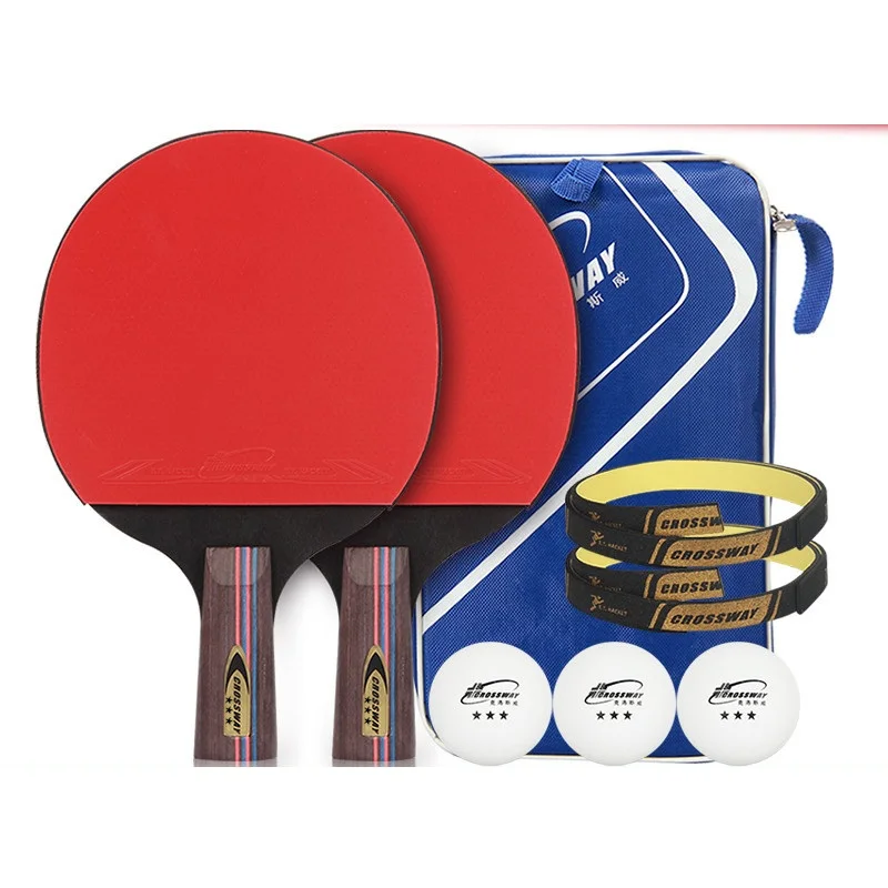Combination Table Tennis Rackets Beginners Training Game Finished