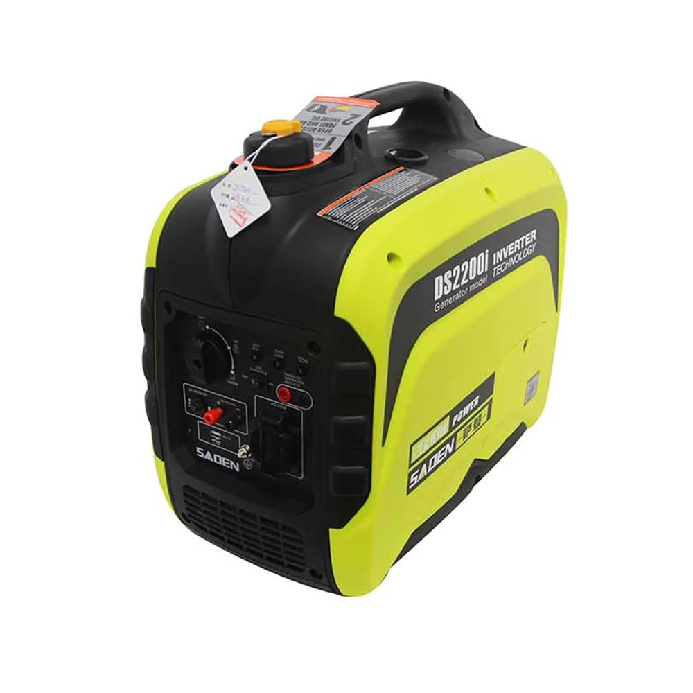 1KW Digital DS1200i Ultra Quiet Gasoline Generator 220V Portable Small Car Digital Inverter Gasoline Generator