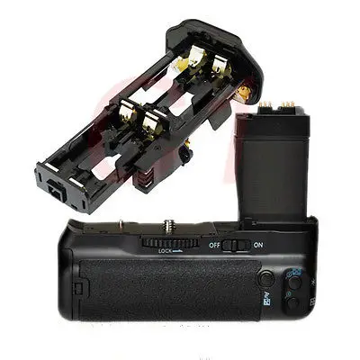 Pro Battery Grip JINTU for Canon EOS 550D 600D 650D Rebel T2i T3i T4i DSLR Camera as BG-E8 LP-E8 Vertical shutter Grip holder