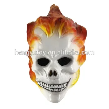 

horror devil halloween carnival latex rubber skull mask