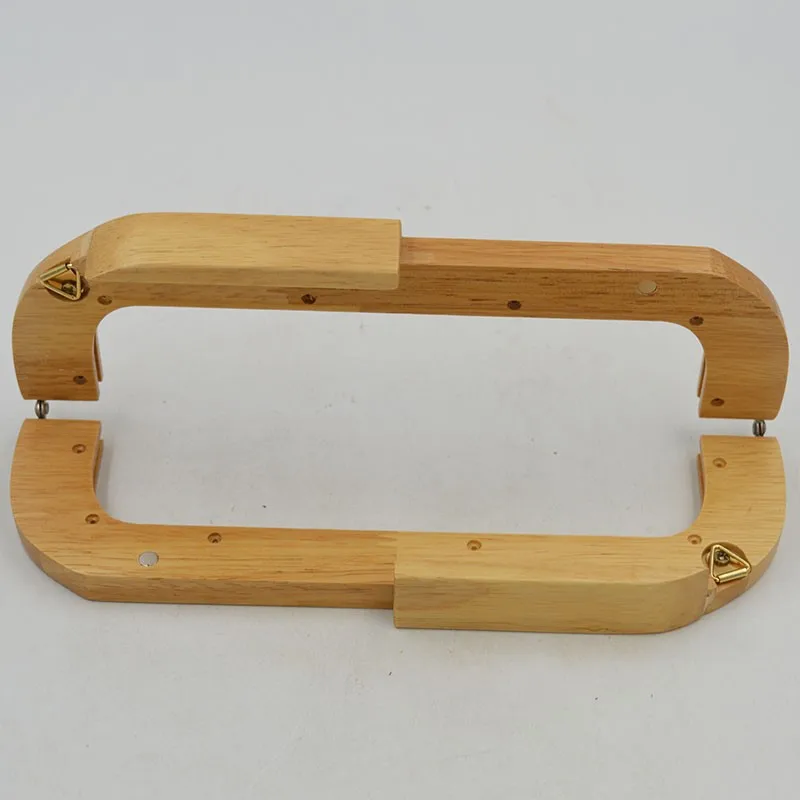 Скидка 55% твердый деревянный материал DIY сумка ручка аксессуары оптом деревянная рамка для сумки китайская фабрика деревянная рамка под кошелек