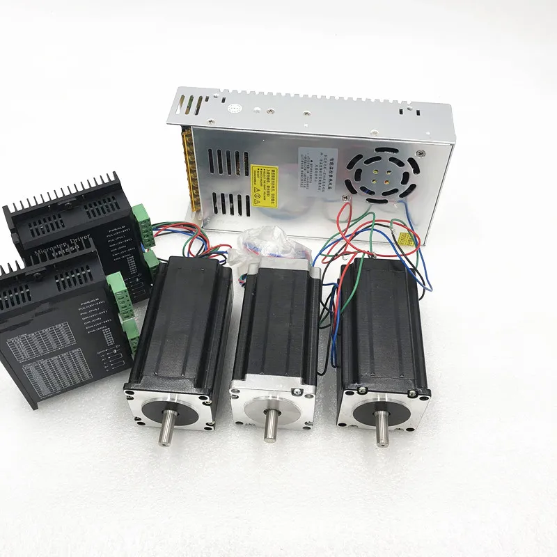 CNC маршрутизатор 3 оси комплект шт. TB6600 шаговый двигатель Драйвер + breakout плата Nema23