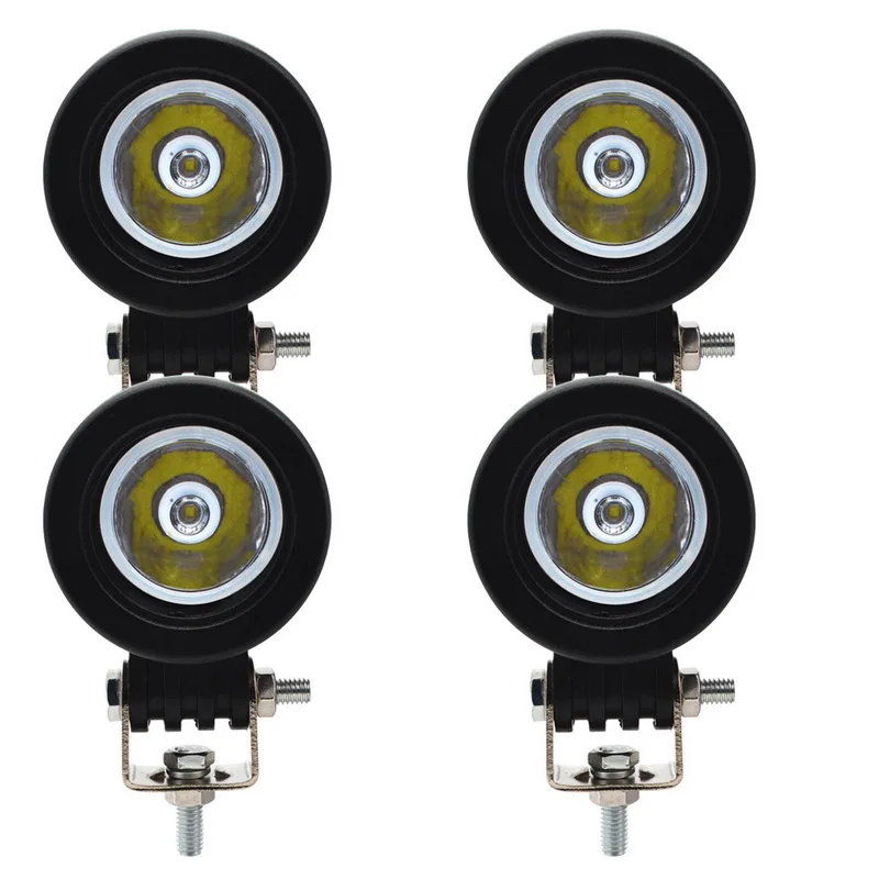 

Safego 4pcs Led Work light Offroad Vehicle ATVs Truck Light Engineering Vehicles Work Led Light Bar Flood /Spot 12V-24V 10w