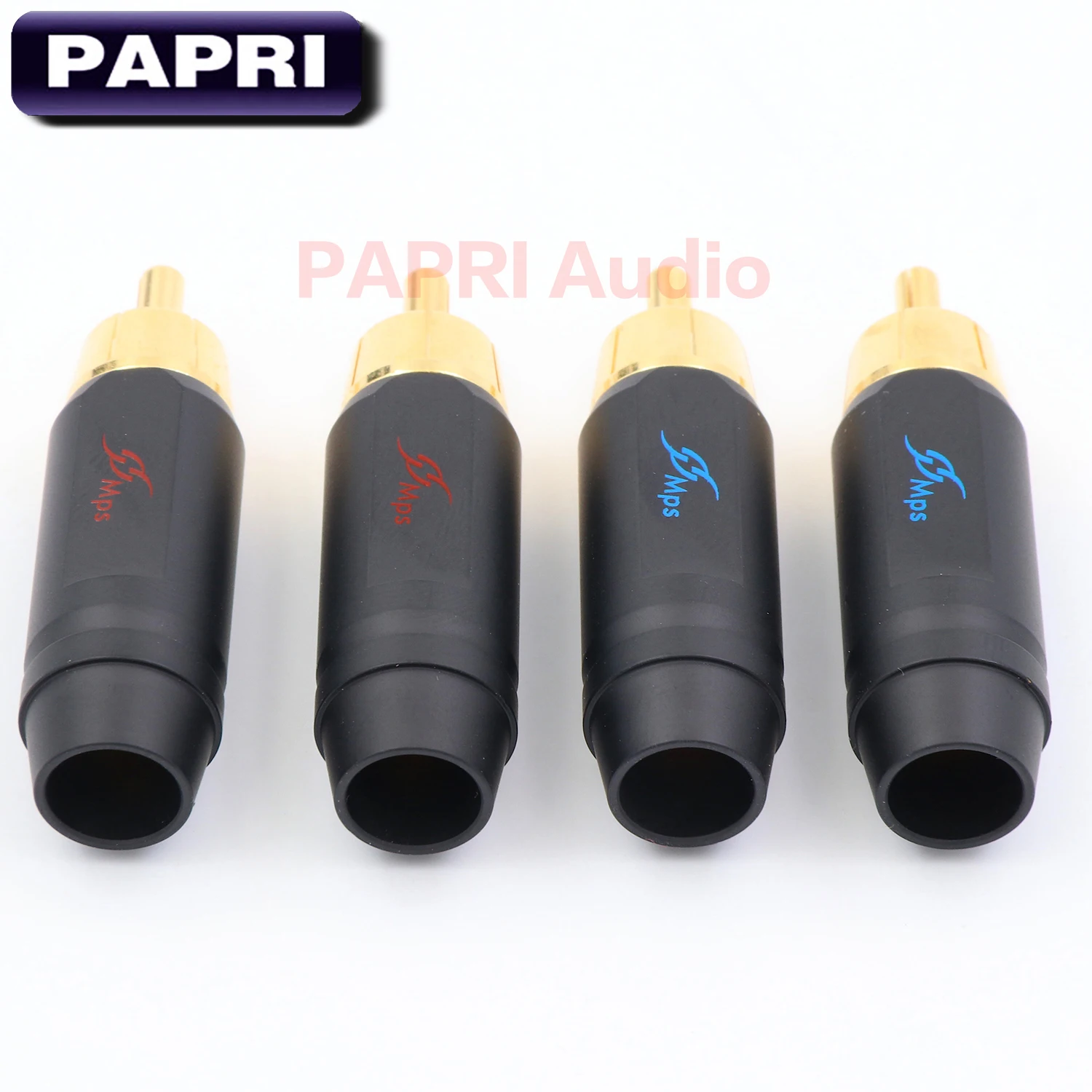 PAPRI MPS Fuse 8 DIY RCA разъем Hi Fi Позолоченный для наушников аудио Чистая латунь
