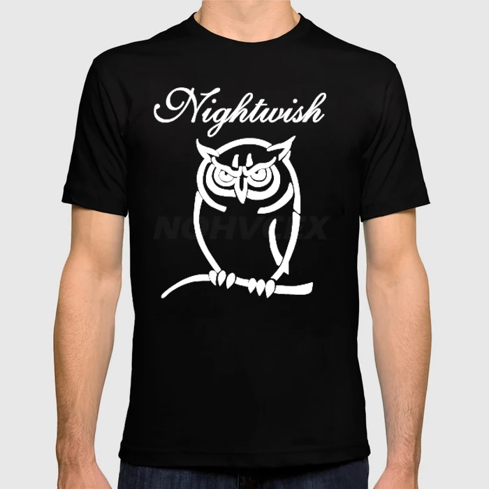 

Designer T Shirts Rock Metal Band Nightwish Forms Men's T Shirt