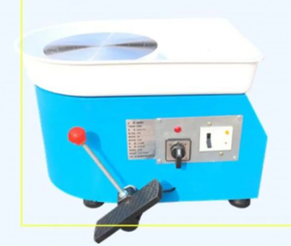 

220v 250w 25cm EU Plug Pottery Wheel Machine Accessory for Ceramic Work Ceramics Clay DIY Tool Pottery Equipment