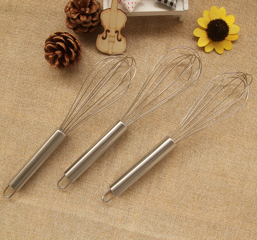 AIWILL10inchroundhandlehouseholdhandheldstainlesssteelegg