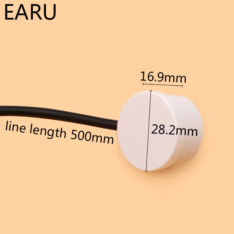 1 шт. датчик уровня жидкости детектор 5~ 12 В 5ма бесконтактный датчик уровня жидкости интеллектуальный датчик уровня воды индукционный переключатель уровня