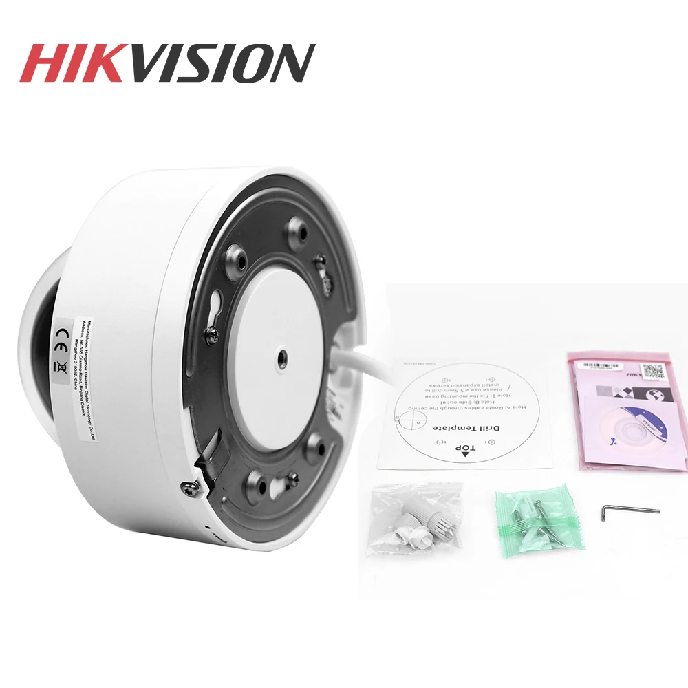 Hikvision Оригинал PTZ камера DS 2DE3304W DE 3MP IP Сетевая купольная Камера 4X оптический зум 2