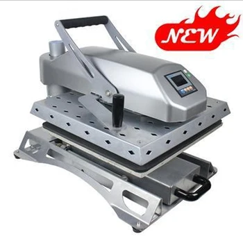

manual heat transfer printing machine for t-shirts with different plates size