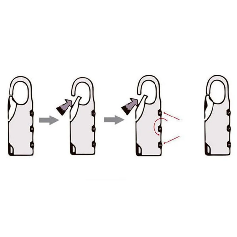 Кодовый замок для багажа из сплава с кодом|lock padlock|security locksecurity padlock |