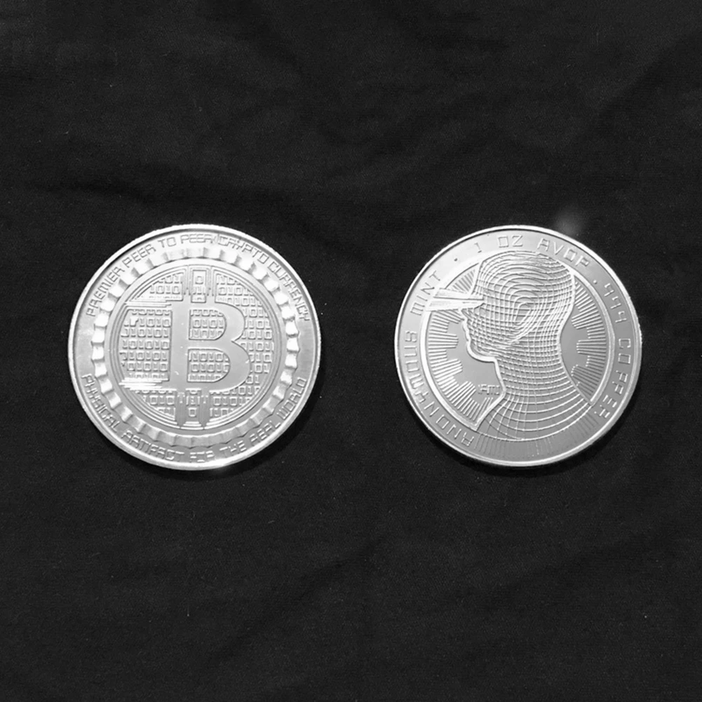 1pc Bitcoin Commemorative Coin Collectible BTC Coins Gold Plate Art Collection Gift Metal Antique Imitation Shopping Souvenir 1pc Bitcoin Commemorative Coin Collectible BTC Coins Gold Plate Art Collection Gift Metal Antique Imitation Shopping Souvenir