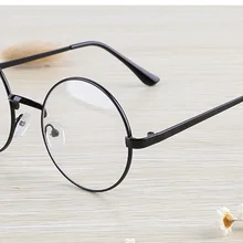 Женские очки, брендовая дизайнерская круглая оправа из сплава, очки по рецепту, ретро очки, прозрачные оптические очки для глаз, оправы для очков для мужчин