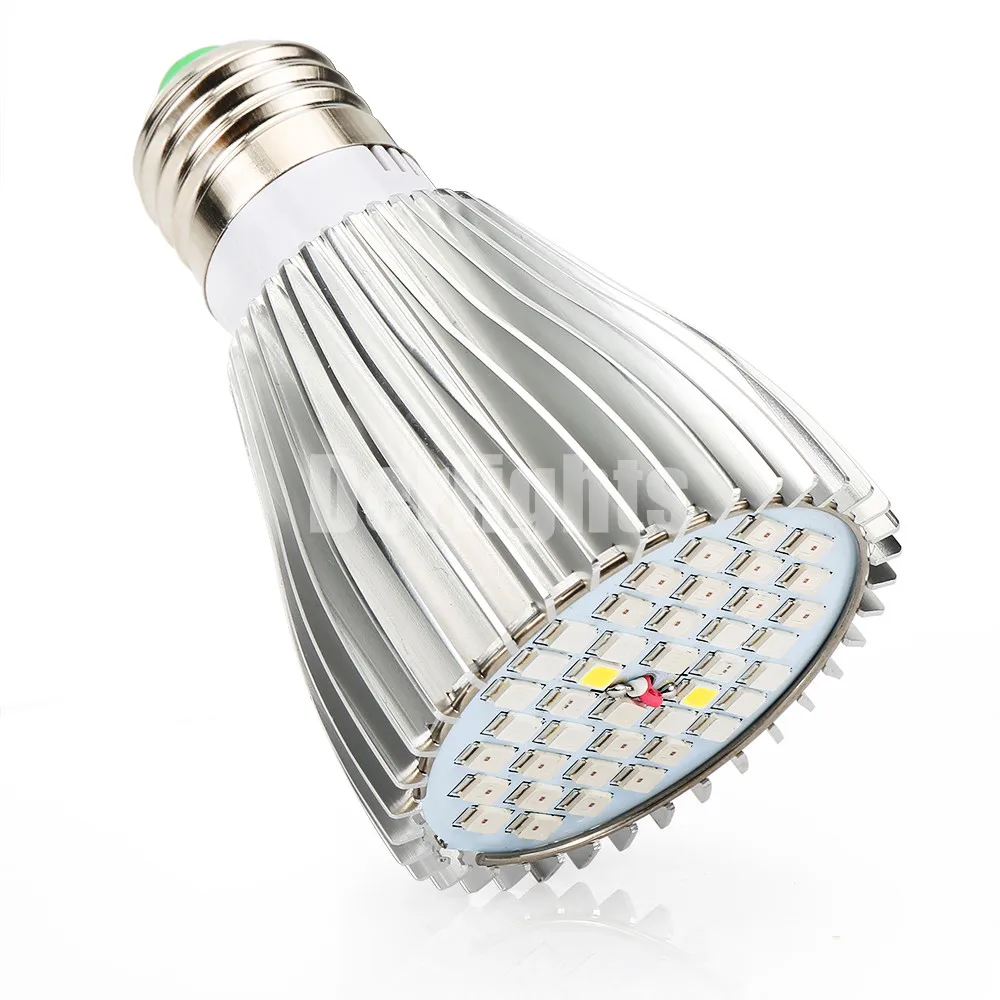 4 шт./лот 30 Вт 50 Вт 80 Вт E27 привело светать полный спектр светодиодной лампы завода UV + IR крытый парниковых цветок растительное расти лампы