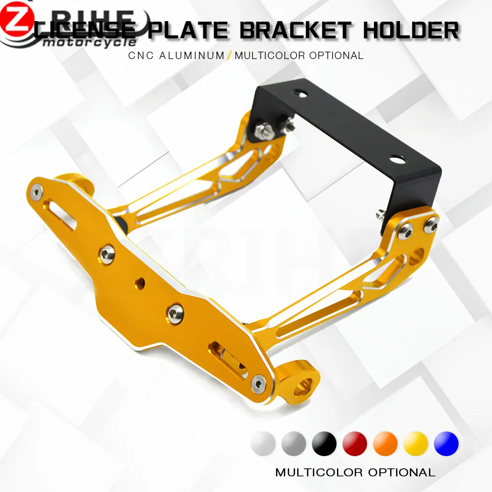Universal motorcycle License Plate Bracket Holder for honda shadow dirt