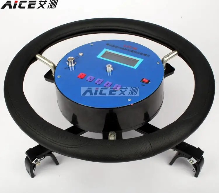 Steering wheel parameter tester, steering wheel rotation, torque tester