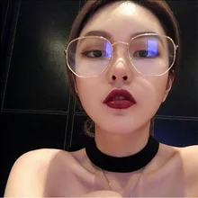 Новинка, очки, оправа, Ретро стиль, металлические очки, близорукость, металлическая оправа, прозрачные линзы, очки, Nerd, очки, очки Oculos ZB-14