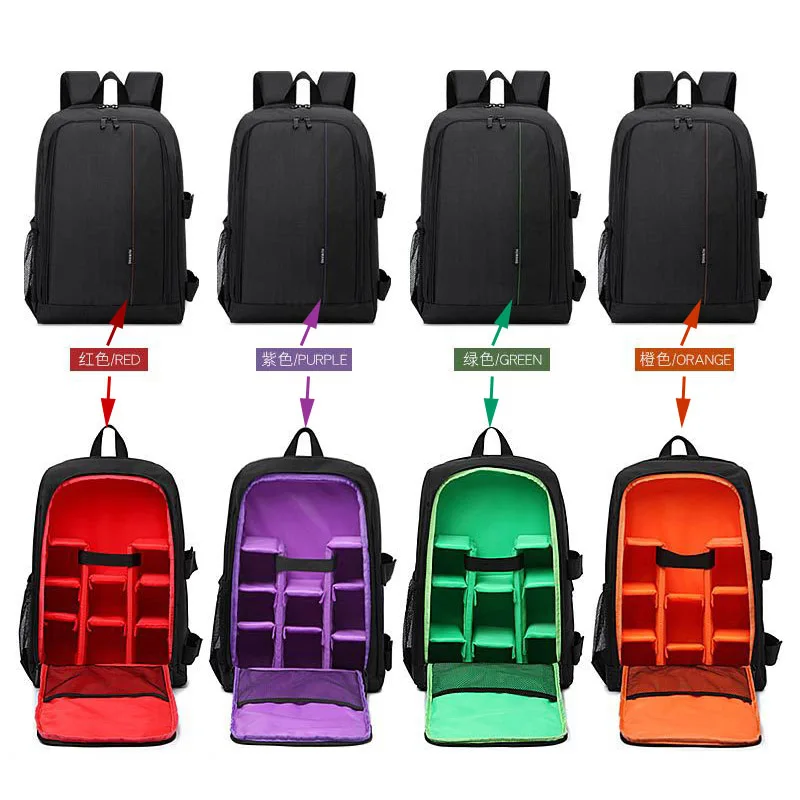 

Digital DSLR Camera Bag Camera Backpack w/ Rain Cover for Canon Sony UMC-S3C HX50 H400 HX350 ILCE-6000 RX10 IV III RX1R