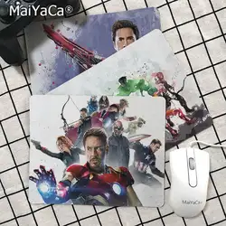 Maiyaca мальчик подарок площадку акварель Мстители индивидуальные Мышь колодки ноутбук коврик для мышки в стиле аниме Лидер продаж оптовая