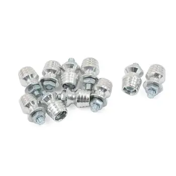 

Uxcell Motorcycle Wine Cup Style License Plate Bolt Screws Decoration 10pcs