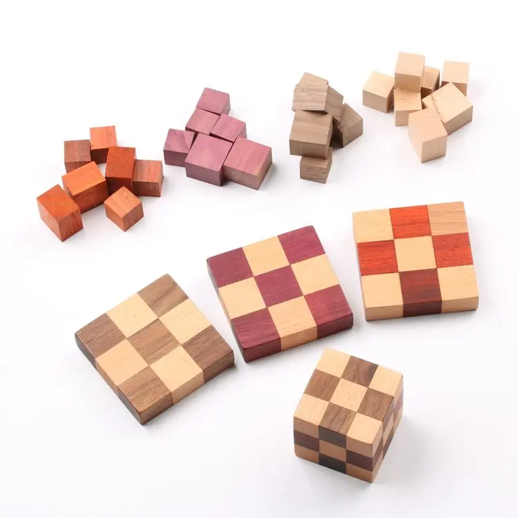 50 шт. в партии деревянные блоки DIY деревянные 2 см кубики Квадратные блоки твердые деревянные блоки резьба по дереву заготовки