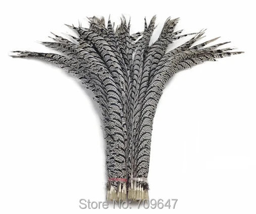 

30Pcs/Lot! 36-40" 90-100cm Super Long Lady amherst Center tail feathers AAA quality for Fly Tying Costumes