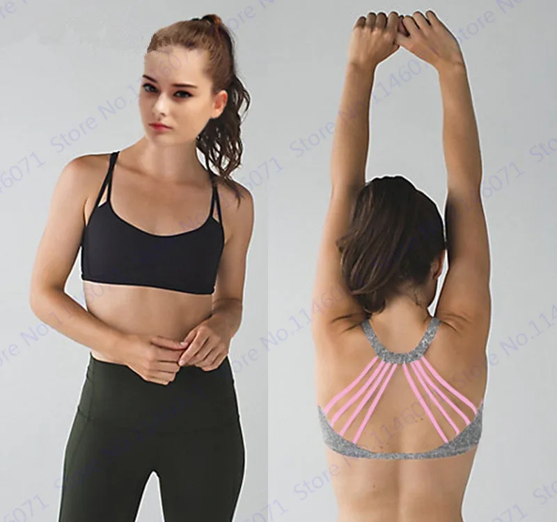 Prix pour Sexy Halter Yoga Sport Soutien-Gorge Noir À Lacets Retour Évider Fitness Gym Débardeur à Dos Nageur Top Gris Rembourré Sans Armature de Course Bras femmes Prix pour Sexy Halter Yoga Sport Soutien-Gorge Noir À Lacets Retour Évider Fitness Gym Débardeur à Dos Nageur Top Gris Rembourré Sans Armature de Course Bras femmes
