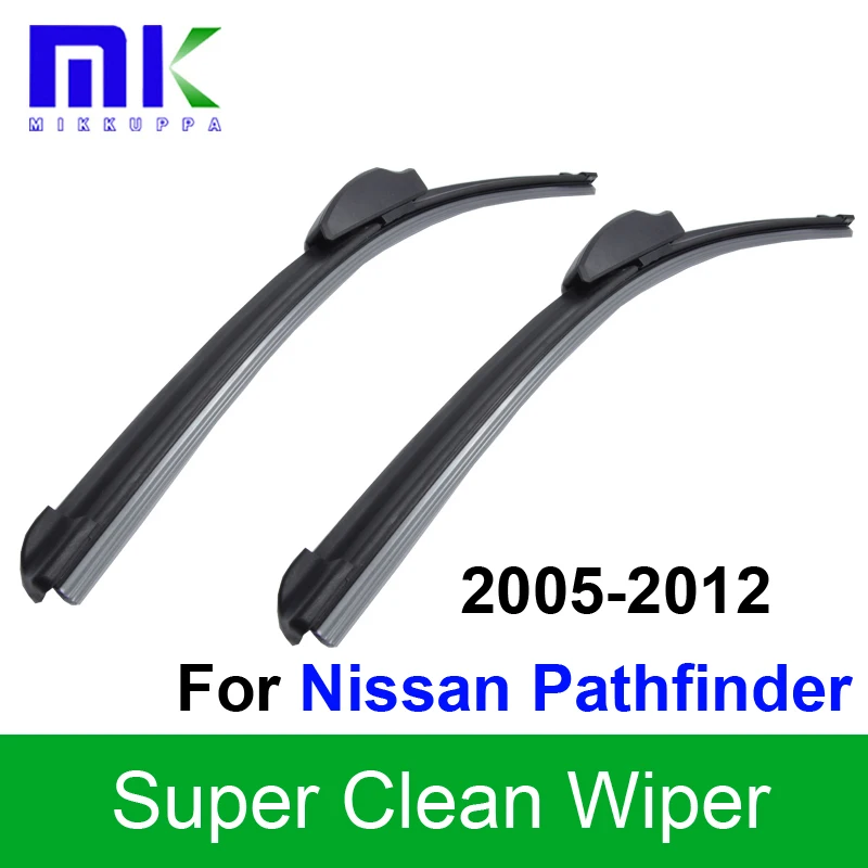 Silicone Rubber Wiper Blades For Nissan Pathfinder 2005 2006 2007 2008