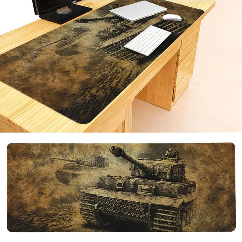 Игровая клавиатура MaiYaCa World of Tanks, игровые коврики для мыши размером 30x90x0,2 см, игровые коврики для мыши