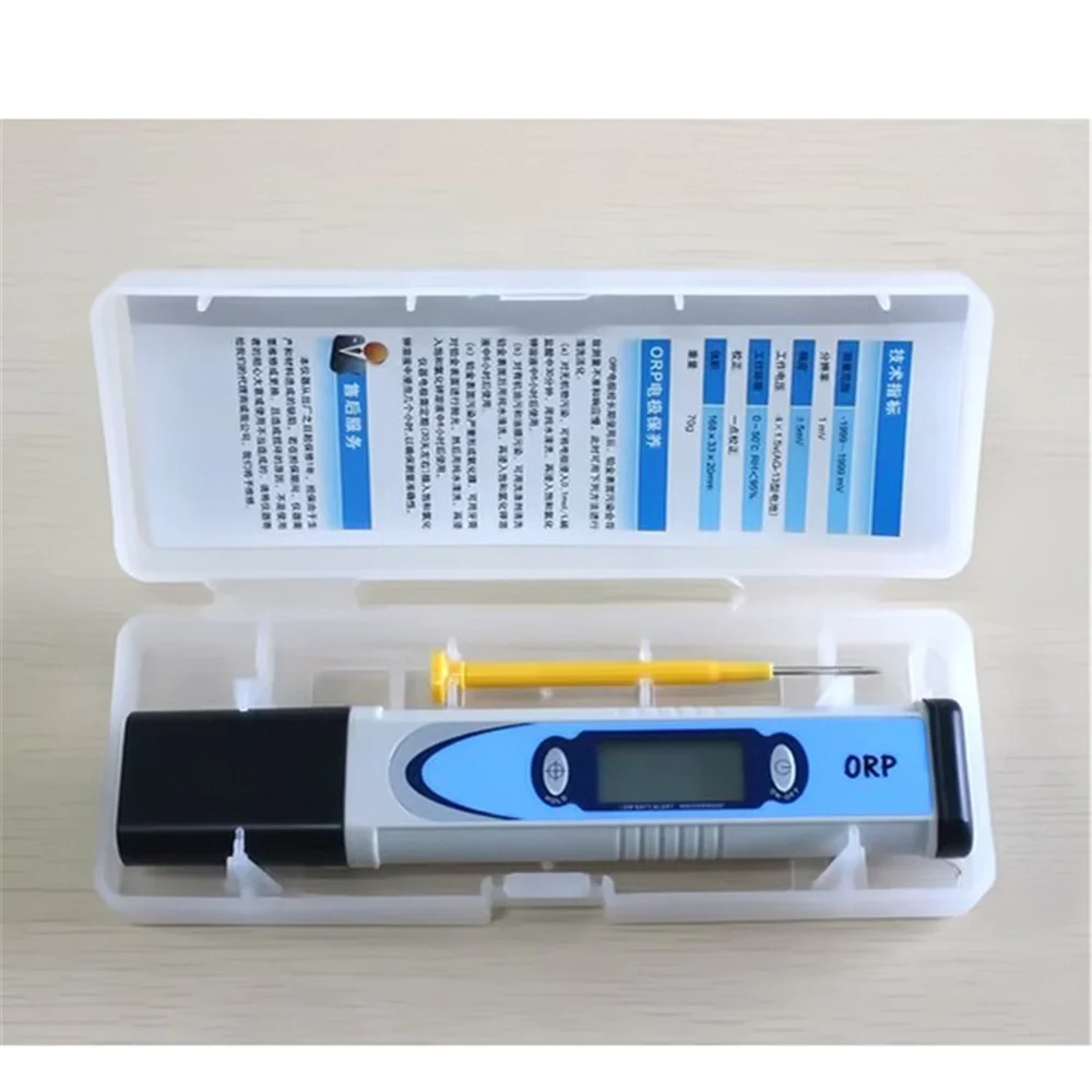 

Automatic Calibration Digital Waterproof ORP Meter Portable Pen tester Redox Meter LCD Backlight Display