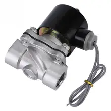 24 V G12 2 позиции 2 Way Нержавеющая сталь 304 обычно Электрический соленоид клапан