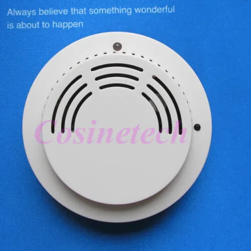 

wireless FSK 868MHZ smoke sensor for 868MHZ alarm systems,433MHZ fire alarm smoke detector for home security alarm main units
