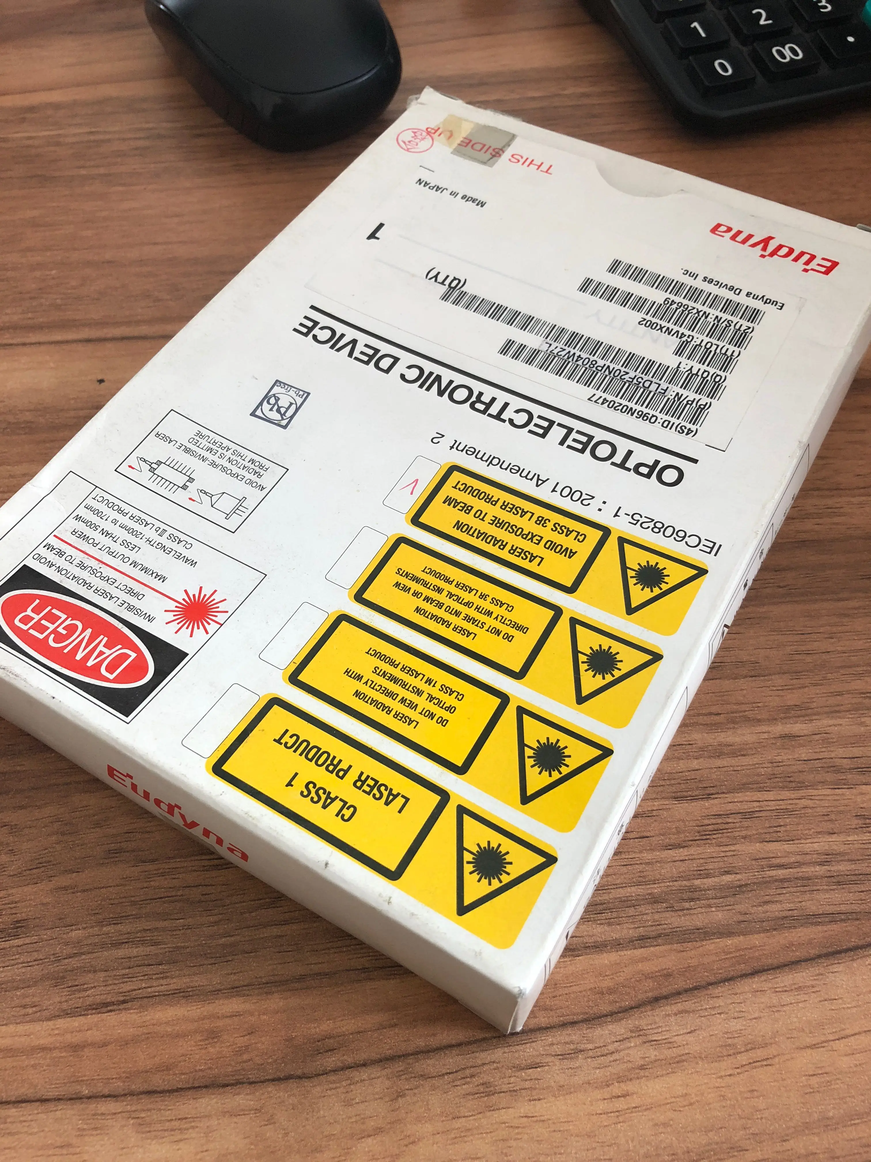 EUDYNA FLD5F20NP 1550nm10G FLD5F20NP804W27L NX26649 модуляции с волоконным лазером|Детали устройств