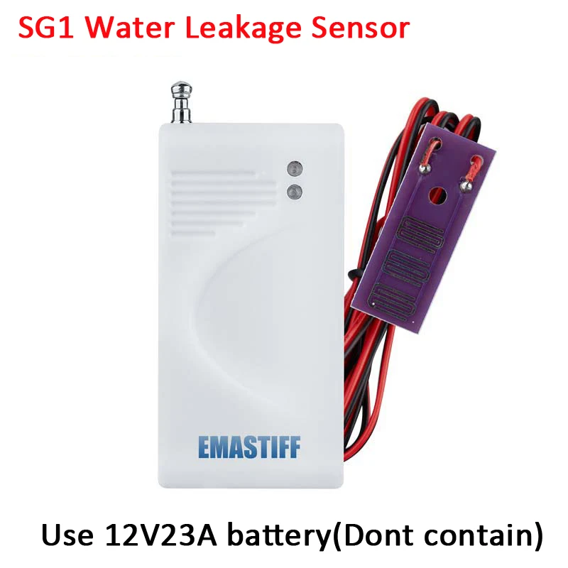 DIY Полная дверь PIR дым аксессуары для нашей новой W2B WIFI домашней безопасности GSM сигнализация беспроводная видео IP камера монитор - Цвет: Water Leakage Sensor