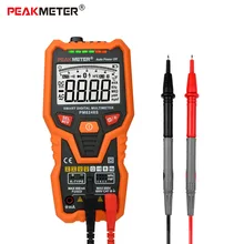 PEAKMETER PM8248S Цифровой мультиметр зажим для мультиметров измеритель емкости транзисторный тестер