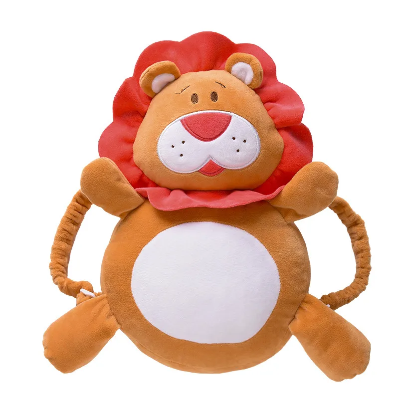 8 стилей, мультяшный детский большой размер, защитный коврик для головы, подголовник для малышей, подушка с милыми крыльями для кормления, устойчивая к падению Подушка для ребенка - Цвет: Lion
