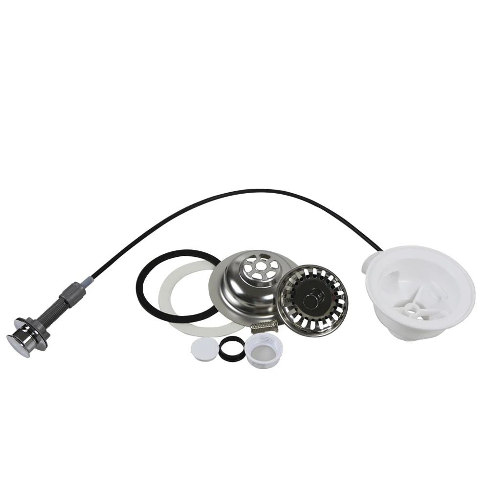 Talea Kitchen Bowl type Sink drain strainer with Cable Controller drainage system garbage Disposer Sink drain Waste KitXK256CO19