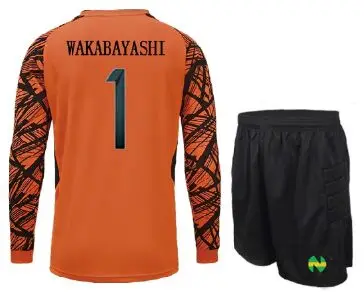 Camisetas капитан Tsubasa футбольные футболки, Оливер атом Maillots de foot Aton вратаря Wakabayashi Genzo Косплей