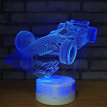 

Snow White3D Illusion Lamp 7 Color Change Touch Switch LED Night Light Acrylic Desk lamp Atmosphere Lamp Novelty Lighting