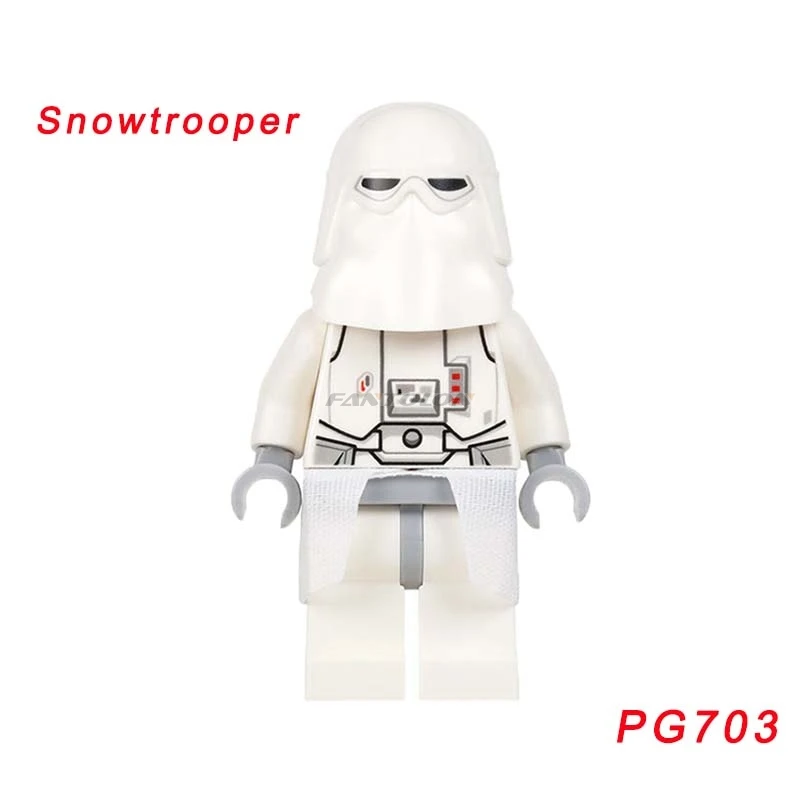 PG703 Imperial Snowtrooper Commander SW580 Star Wars Action Figures Building Blocks Education Children Toys Single Sale